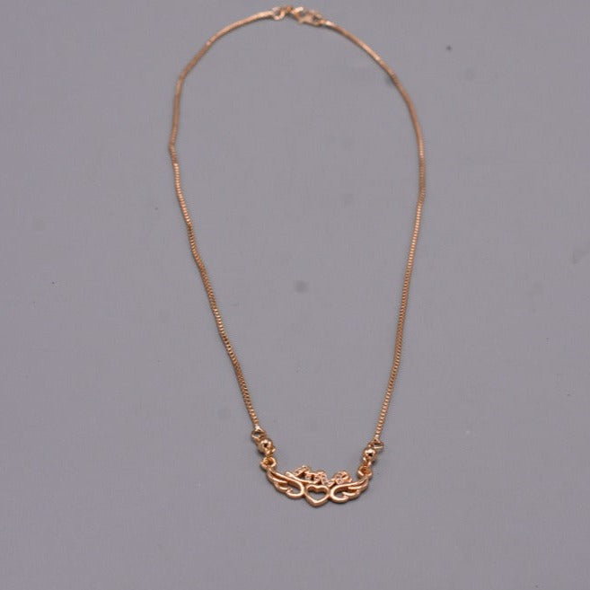 Artificial chain with on sale pendant