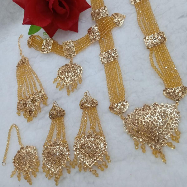 Bridal Wedding traditional Jewelry Set for bride jtfrpda1h-3