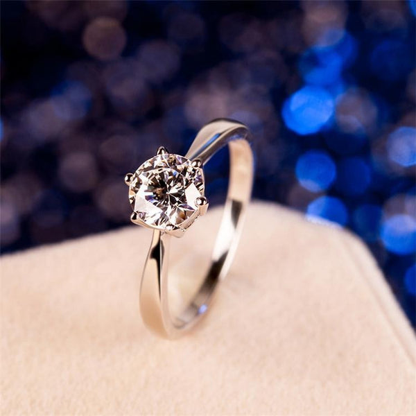 Crystal Zircon Stone Oval Diamond Ring for girl  fgfrsrf1x-e