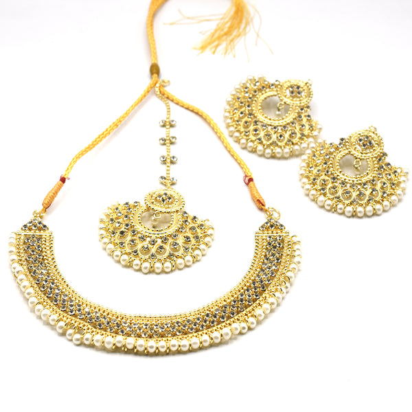 ANTIQUE GOLD PEARL SET DER Jewellery Set jtfrgda1f-2