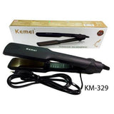 Original KEMEI KM-471 Adjustable Temperature 160-220°C Professional Electric Hair Straightener / Flat iron Thermal Balance Technology / Rapid Warming Hair Styling Tool Beauty Set Rod For Women / Genuine KEMEI KM 471