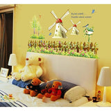 AY907 Uk.60x90 Beautiful Windmill