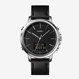SKMEI Men's Fashion Digital Watch Analog Leather Multifunctional Waterproof Men's Watch 1652 | Skemi Men Digital Analog Watch - Without Box