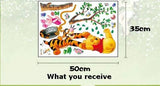 Winnie The Pooh Wall Sticker Vinyl Decal Decor Removable Nursery Kids Art Baby size 35x50  ar35_0001