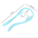 Manual Neck Massager For Cervical pain, deep Tissue | Handheld Massager Tool for Legs Waist Neck and Shoulder (Random color)