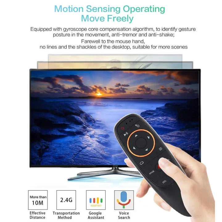 Wireless Air Mouse With Voice Control YouTube, Netflix For Android mobile and Smart TV and tablets