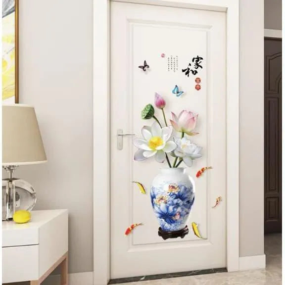 SK9382 flower  WALL STICKER