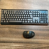 Jedel Wireless Keyboard Mouse Combo WS-1100 | 2.4GHz Wireless Keybaoard and Wireless Mouse