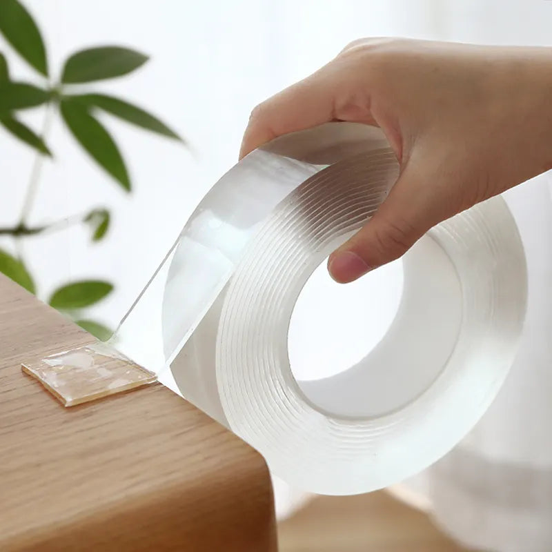 Nano Tape Double Side Tape | Washable Reusable Tape (3 Meter)