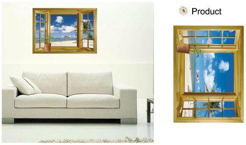 3d wall stickers JM8012 3D Sticker