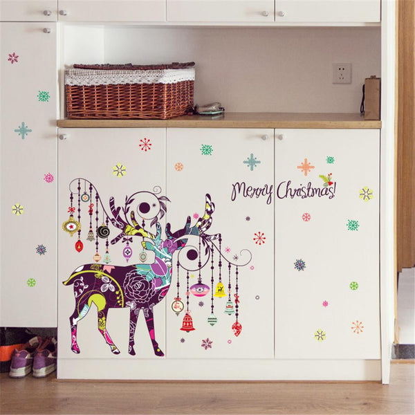 Wallsticker Sticker Deer Christmas SK9232 Sticker