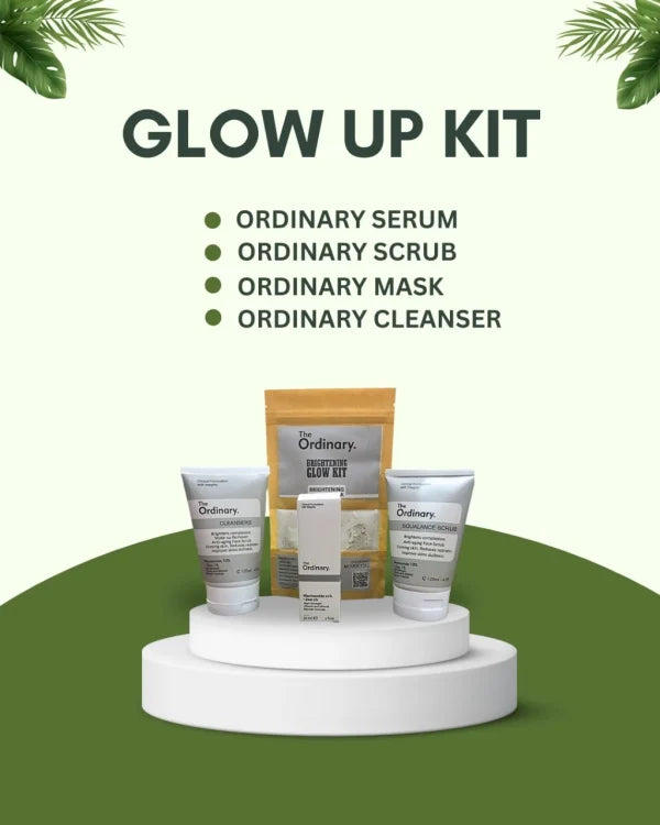The Ordinary Glow Kit for Face & Hands – Brightening & Radiance Skincare Set