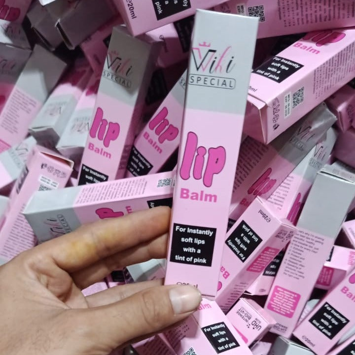 Wiki Special Natural Pink Lip Balm – Moisturizing, Nourishing & Long-Lasting Lip Care | Soft Pink Tint | Hydrating Formula for Daily Use