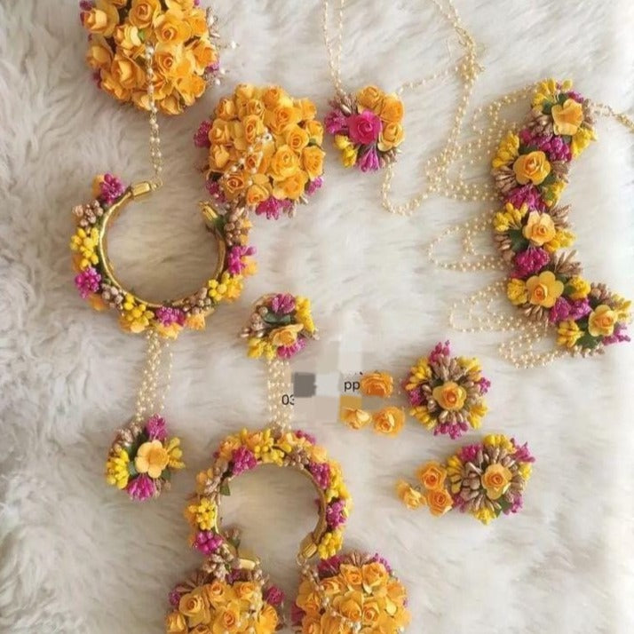 Bridal jewellery set indian, Bridal jewellery set Mehndi, mayon fl...Low