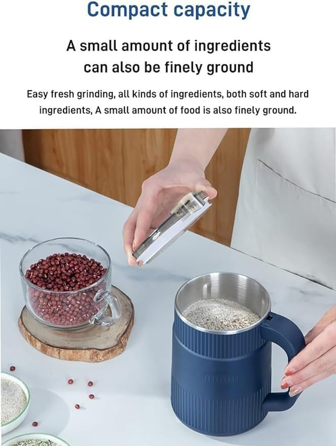 Electric Coffee Grinder &amp; Food Processor | Model: TS-19 | 250W Powerful Motor | Upto 5 Cups