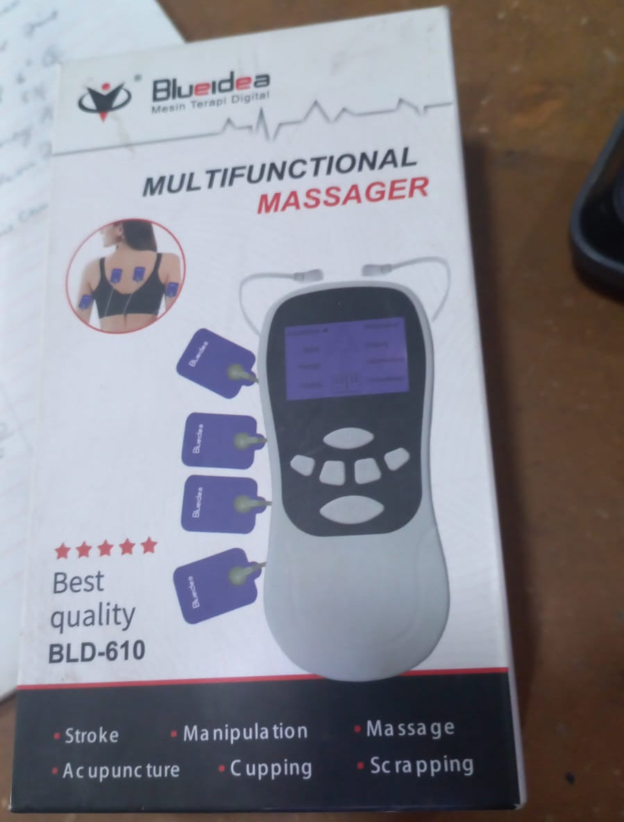 Blueidea Digital Tense Machine Tens Machine Therapy Tense Machine Electrodes Massager