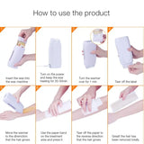 Roll On Wax Depilatory Heater Waxing Hot Cartridge Hair Removal Roller Portable Epilator ( without box)