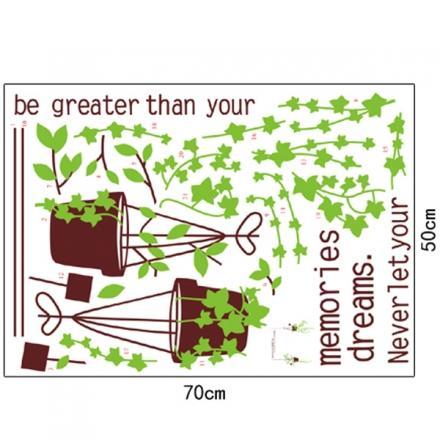 ay7257 Adorable Home Decor PVC Wall Sticker