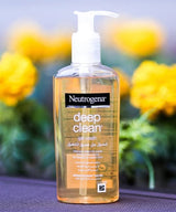 Neutrogena Deep Clean Gel Wash – Oil-Free Daily Facial Cleanser for Oily &amp; Combination Skin (200ml)