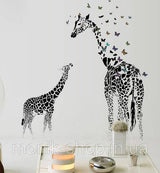 wall sticker "Mom and baby Giraffe SK9067"