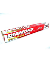 Original Diamond Aluminium Foil - 5 Metres -Small  dafsrz8b-6