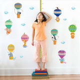 Sk9077 Hot Air Balloon Wall Sticker