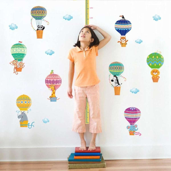 Sk9077 Hot Air Balloon Wall Sticker