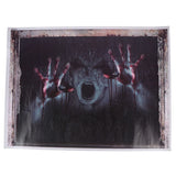 Halloween Okraski 3D Duha, Steno, okno Nalepke Odstranljive Grozo Nalepko Plakat avto nalepke size 50x70 sk6043
