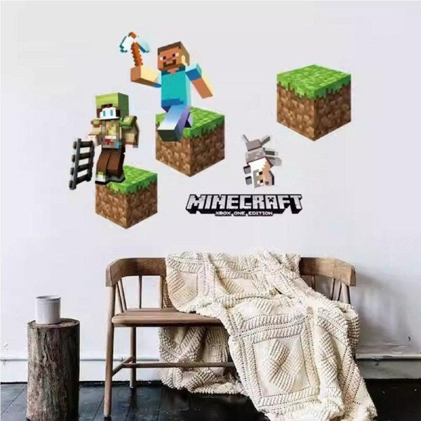 3D Gaming Wall Art Stickers size 50x60size aw6024