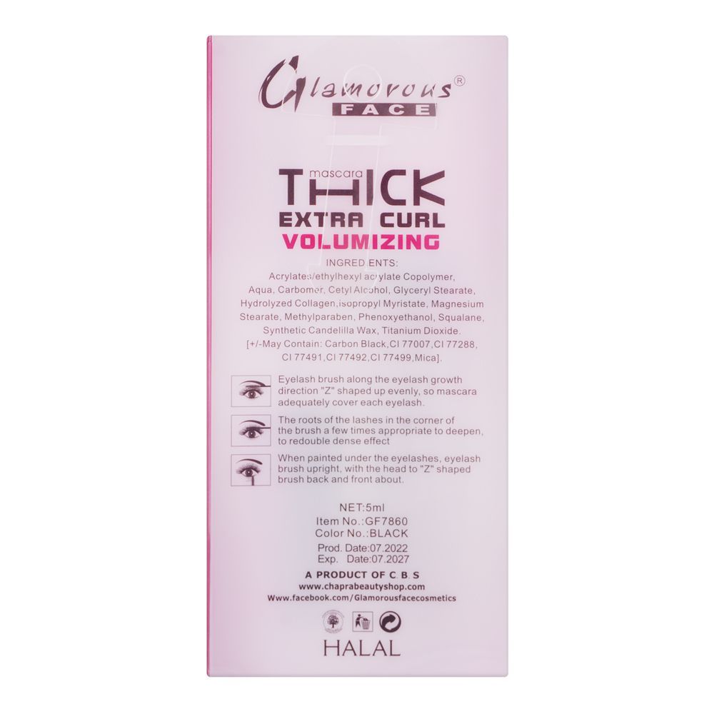 Glamorous Face Big Eye Volume Mascara -Long Lasting Water Proof Volume Mascara  bvmbkz4i-7