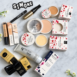 SIMONE & Miss Rose Makeup Cosmetics Bundle – Primer, Foundation, Compact Powder & Beauty Products