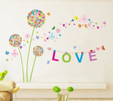 XH9233 THREE LOVE PANDORA wallsticker wall