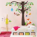 Vwist Wall sticker XXL Tree - Animals - Children's room - 128 x 115 CM