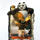 Kung Fu Panda 3D Self-Adhesive Wall Sticker size ay8014bxl