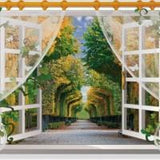 Sk9020G Screen Window Scenery Window Landscape Wall Sticker