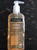 Neutrogena Deep Clean Gel Wash – Oil-Free Daily Facial Cleanser for Oily &amp; Combination Skin (200ml)