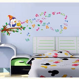 Melody Bird WallSticker | Stiker Dinding wall sticker music |Ay645