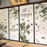 Designer Stencils Bamboo Shoots Wall sticker