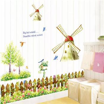 AY907 Uk.60x90 Beautiful Windmill