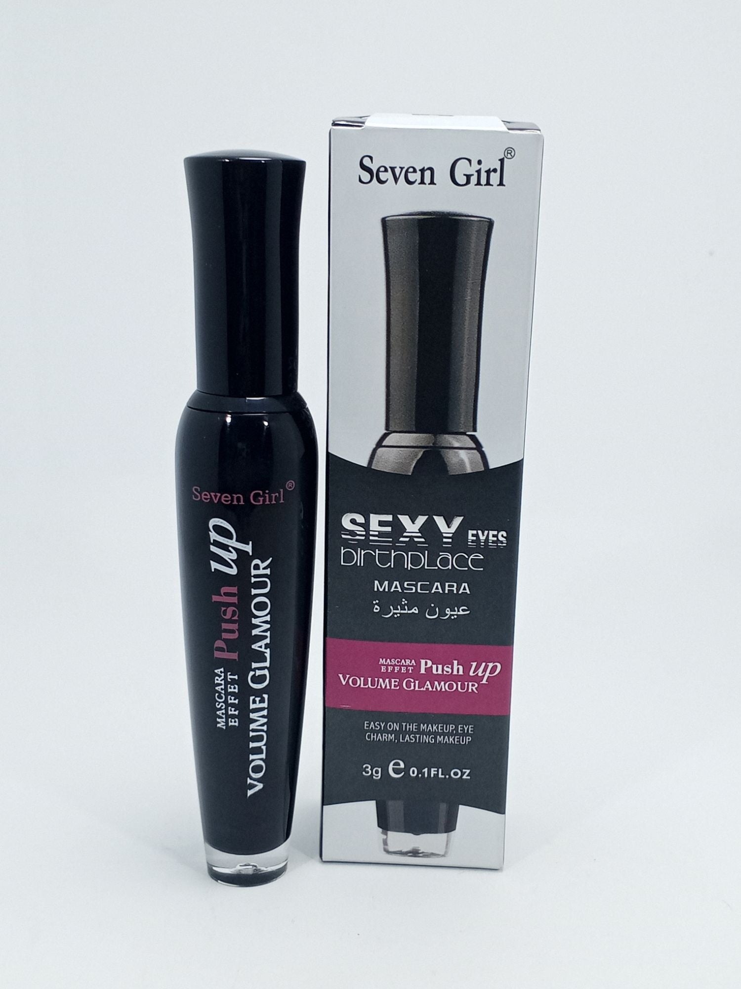 Seven Girl® Push Up Volume Glamour Mascara – Sexy Eyes Birthplace (3g)