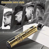 Metal Body Vintage T9 Hair Trimmer For Men Professional Usb Rechargeable Beard And Hair Cutting Machine Precision Shaver
