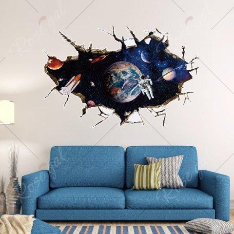 SK9066A 3D Space,The astronauts decorative wall stickers /wall decal