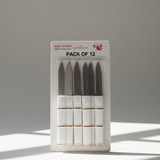 12 Piece Knife Set | Professional Stainless Steel Kitchen Knives With Ergonomic Handles | Sharp, Durable, Anti-Rust Blades for Cooking & Food Prep