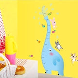 Wall sticker height chart elephant and friends AY9020