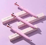Eye ShadowLiner Combination 4 In 1 Makeup Pen Multifunctional Cosmetics Ballpoint Pens Waterproof Eyeliner Eyebrow Pencil Long lasting Highlighter Stick
