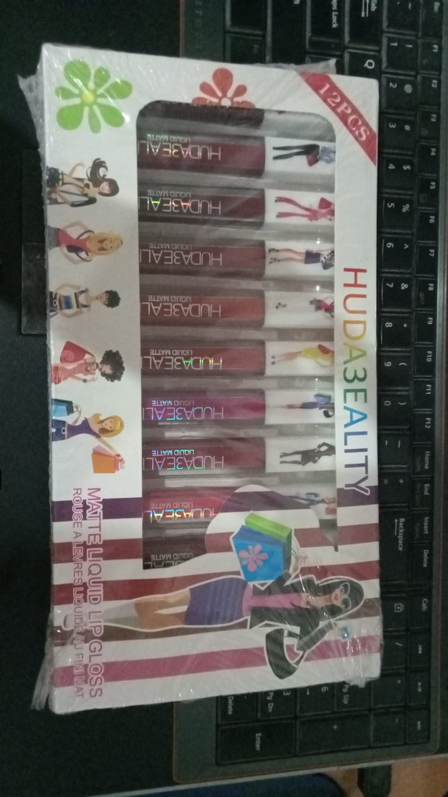 Huda Beauty 12 Pcs Liquid Matte Lipsticks Set