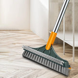 3 In 1 Floor Scrub Brush With Long Handle / Household Cleaning Brush (Random color)