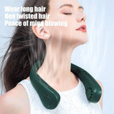 Arctic Air Hanging Neck Fan High Wind 3 Speed Adjustable USB Charging Portable Quiet Super Long Life Outdoor Sports Office Camping (Random Color)