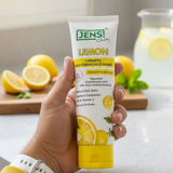 Jens Choy Lemon Fairness Whitening Face Wash Premium Quality Smooth Texture Gentle Formula Comfortable Use - 100g