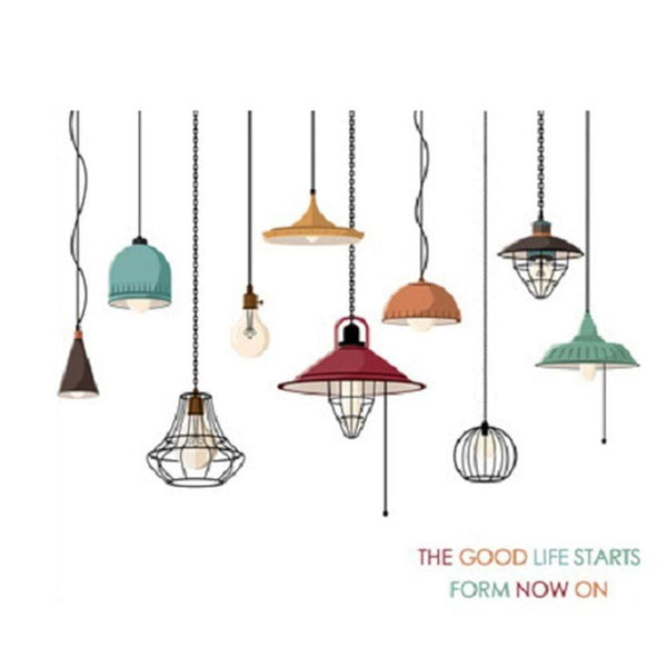 XH9308 Bedroom Window Wall Sticker Decal Exquisite Decoration Wall Stickers